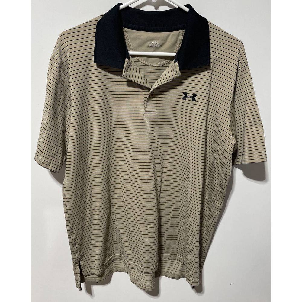 Under Armour Heat Gear Polo Shirt Size Medium